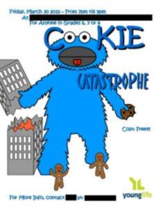 Cookie Catastrophy Poster